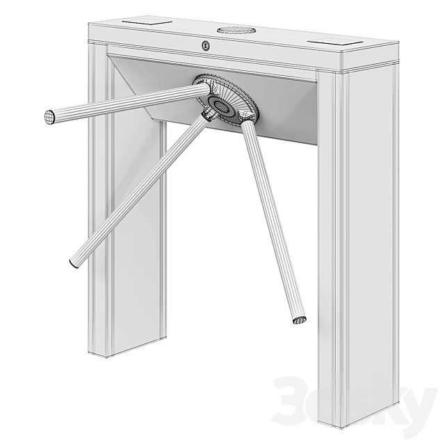 BLOKPOST turnstiles 3dskyfree