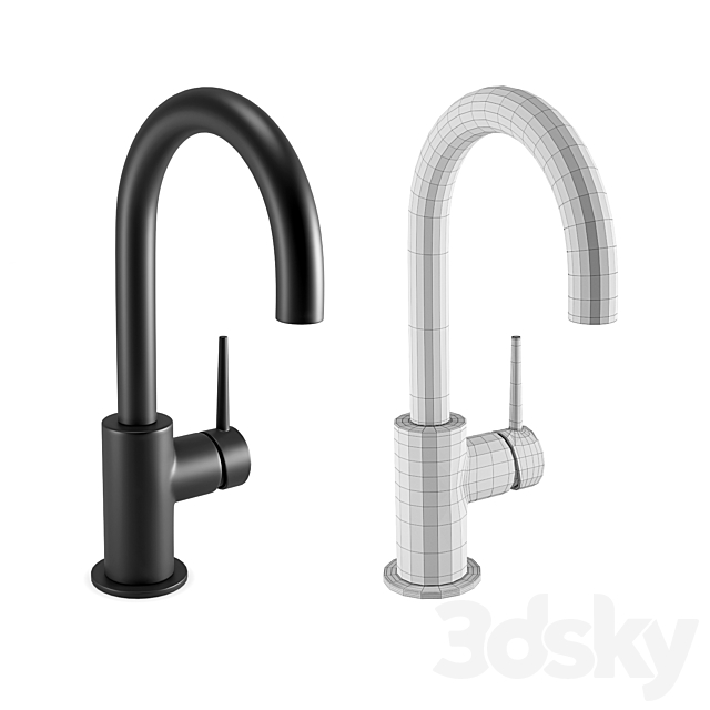 Faucet set 2 3d