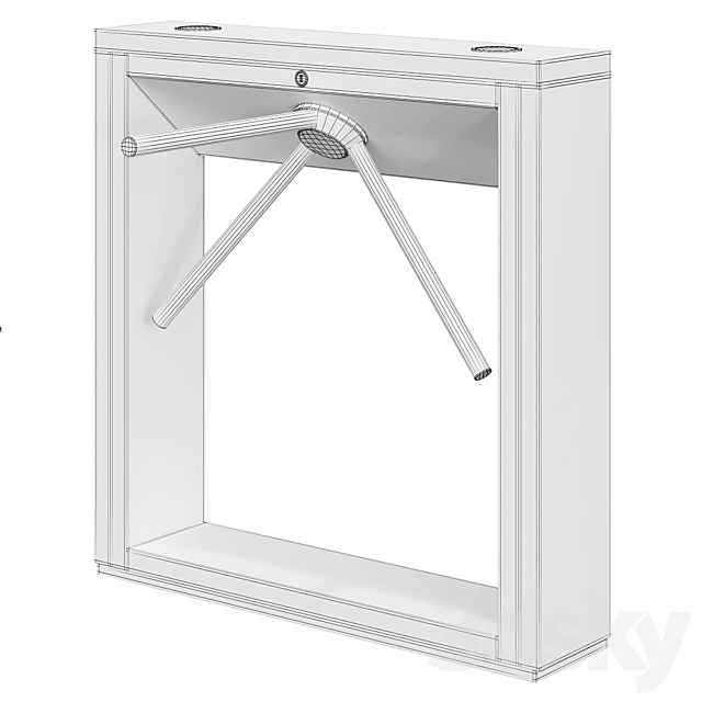 Turnstiles PERCO 3dskyfree