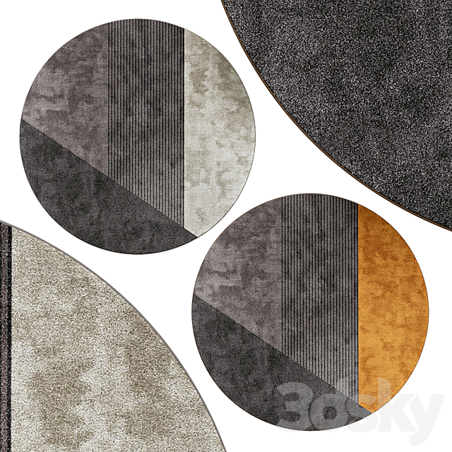 Circle rugs | No. 066 3DSMax File - thumbnail 1