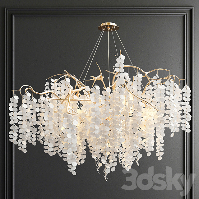 Shiro-Noda Coin Fairytree Chandelier - 3 type 3d