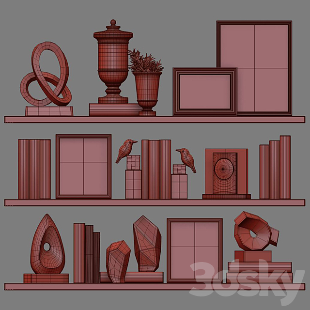 Decor Set 102 3dskyfree