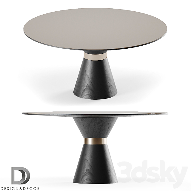 Dining table OM 3DSMax File - thumbnail 3