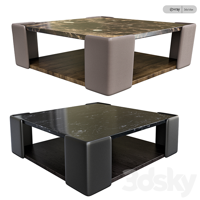 3DS MAX Rubix Coffee Table 3DSMax File
