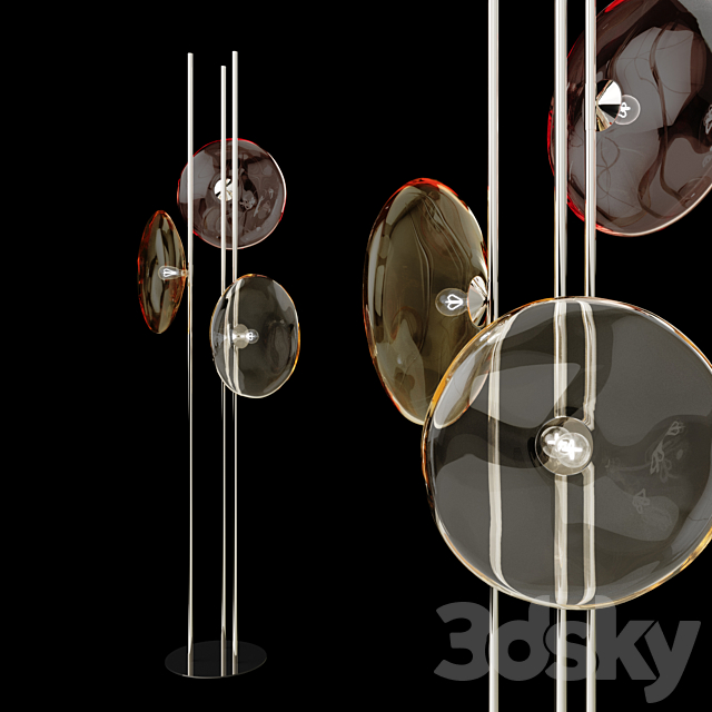 Riflessi Nubola Floor Lamp 3d