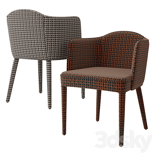 Chairs Leos and Bristol from AM.PM in 10 textures 3d