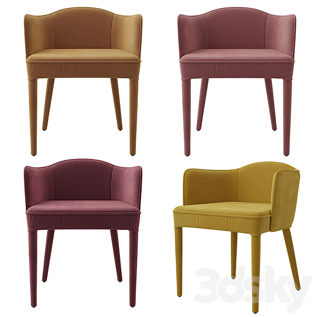 Chairs Leos and Bristol from AM.PM in 10 textures 3dsky