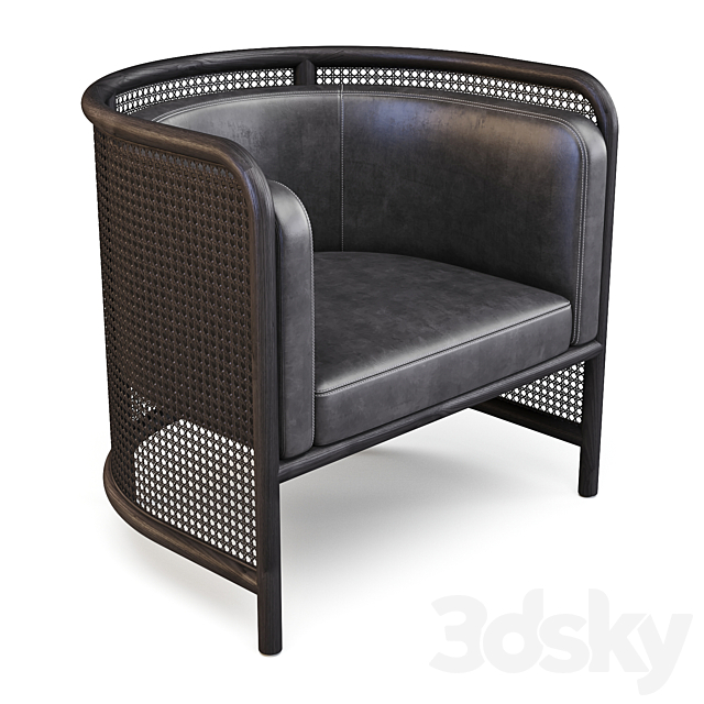 Crate and Barrel: Fields – ArmChair 3DSMax File - thumbnail 1