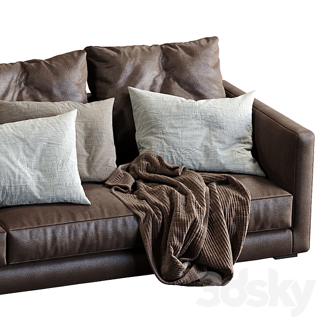 Leather Sofa Tango By Maras 3DSMax File - thumbnail 3