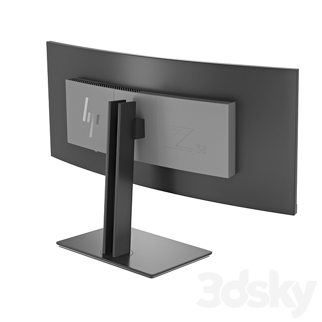 HPZ38c monitor 3dsky