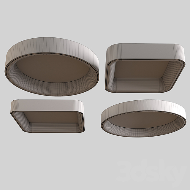 Modern LED Ceiling Lights 3d