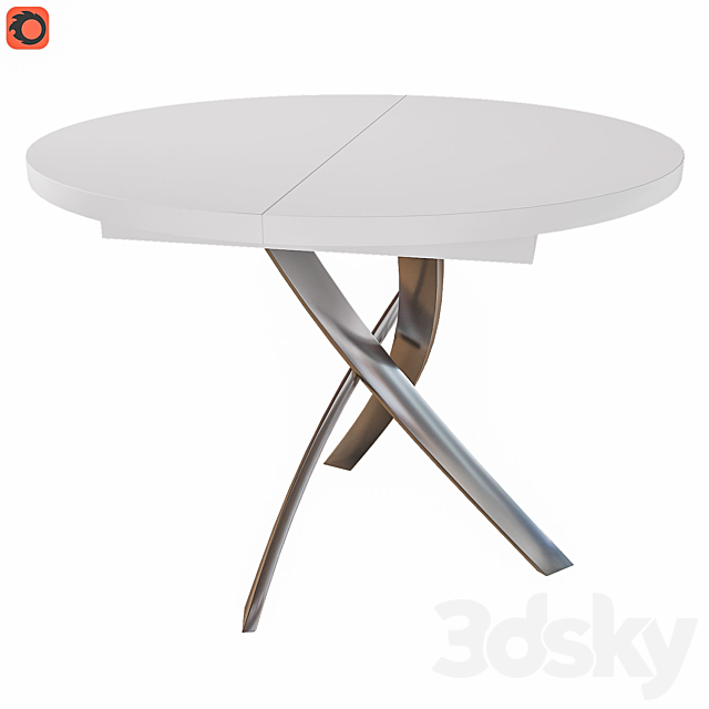 Dining table Kenner 3DSMax File - thumbnail 2