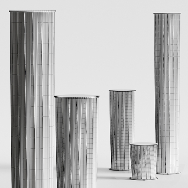 Unopiu Aton Floor Lamps 3d