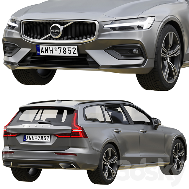 Volvo V60 3dsky