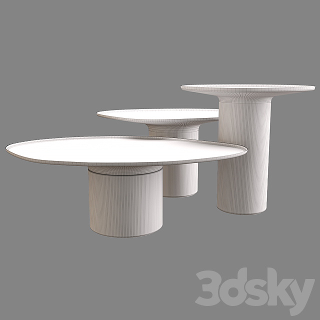 Table DROPS By DE CASTELLI 3d