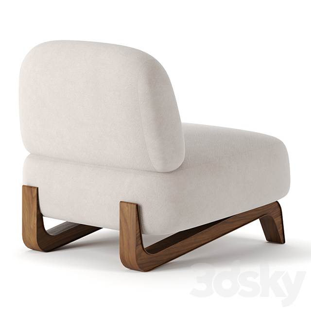 VAO Easy chair by Paolo Castelli 3DSMax File - thumbnail 2