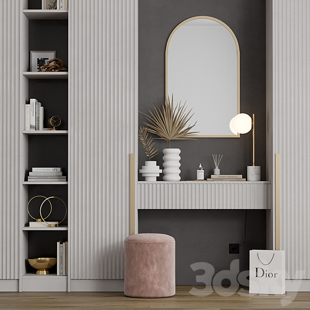 West Elm Hallway Composition 2 3d