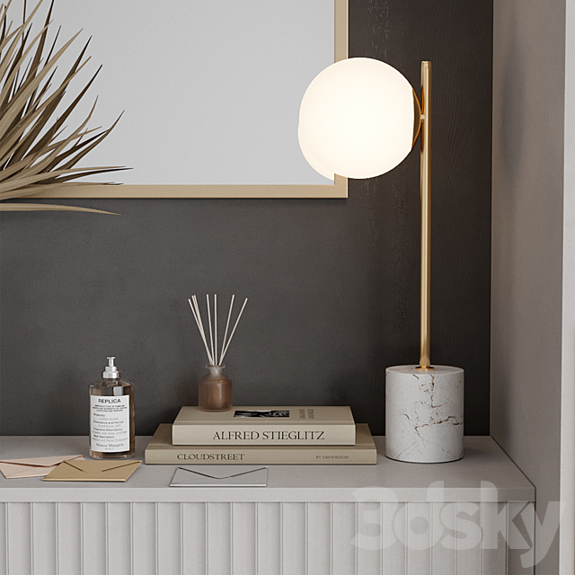 West Elm Hallway Composition 2 3dsky