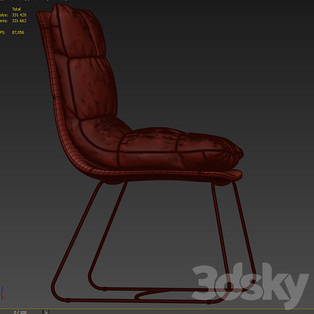 Loftdesigne chair 3DSMax File - thumbnail 3