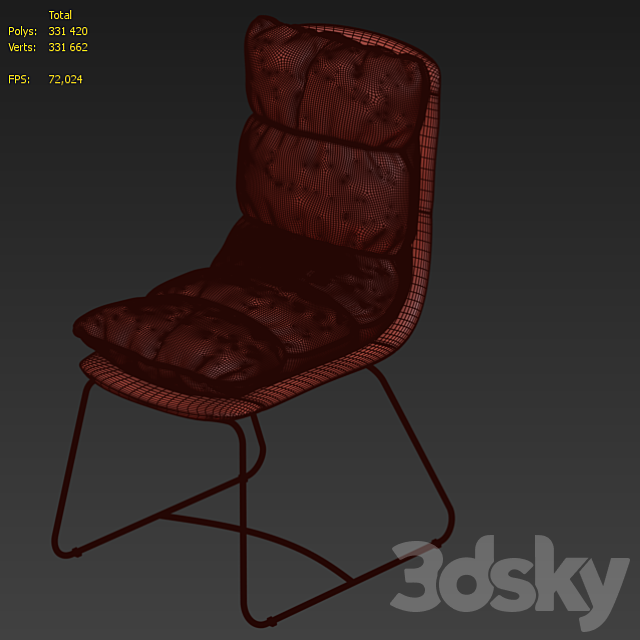 Loftdesigne chair 3DSMax File - thumbnail 4