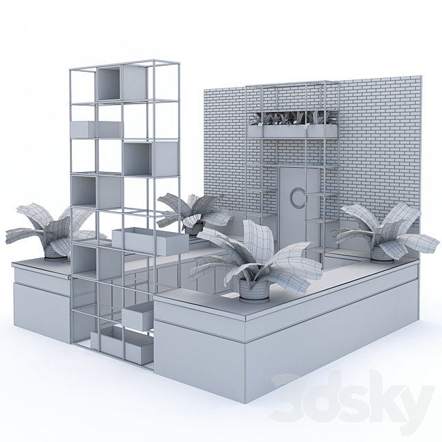 Restaurant Bar 1.7 3dsky