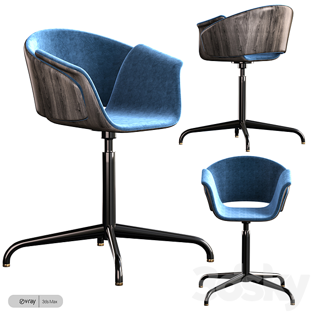 Rondo Bene Chair 3d