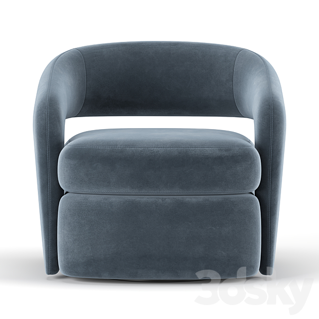 Targa Swivel Chair 3DSMax File - thumbnail 2