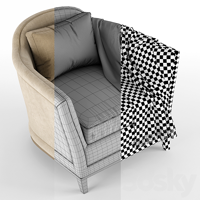 BEND THE RULES caracole chair 3dsky