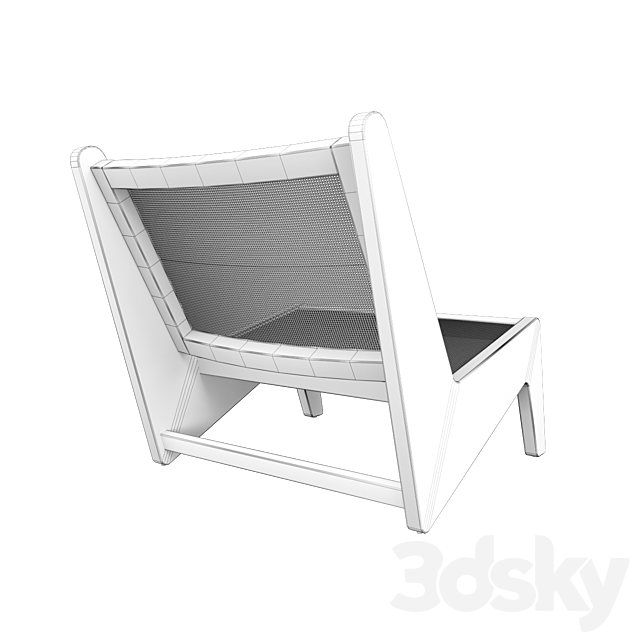 Eichholtz CHAIR AUBIN 3DS Max Model - thumbnail 5