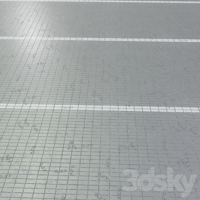 Urban asphalt texture 3d