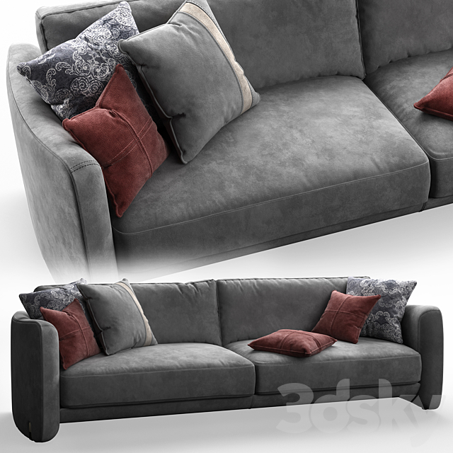 Sofa Pierre by Ulivisalotti 3d
