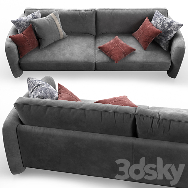 Sofa Pierre by Ulivisalotti 3dsky