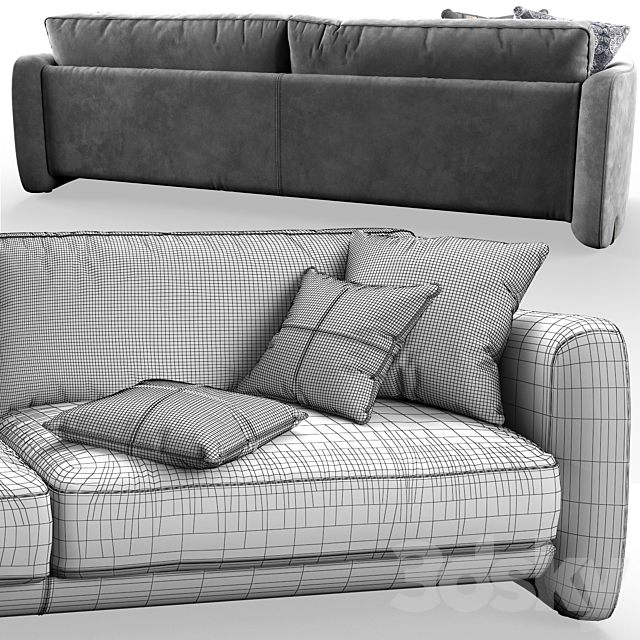 Sofa Pierre by Ulivisalotti 3dskyfree