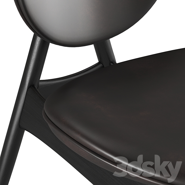 Overgaard & Dyrman Circle Dining Chair 3DSMax File - thumbnail 4
