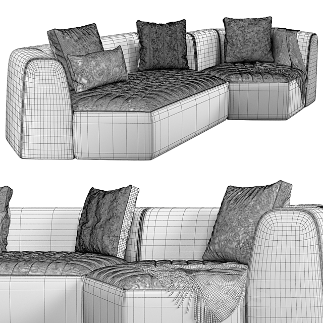 Sofa Panorama | Bonaldo 3DSMax File - thumbnail 2