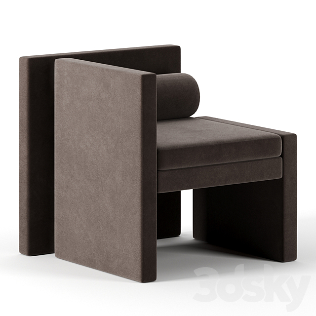 SEGMENT ARMCHAIR by TRNK 3d