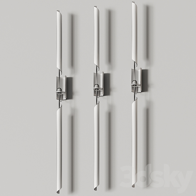 David Weeks Studio Otto Torch Wall Lamps 3dsky