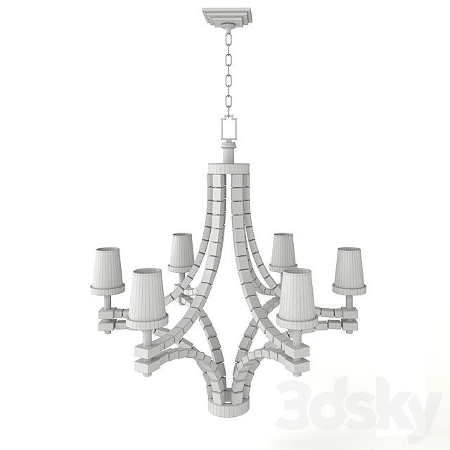 Visual Comfort CHC1530PN-NP 3d