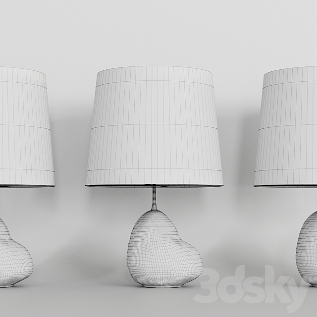 Hebe Lamp Base small 3d