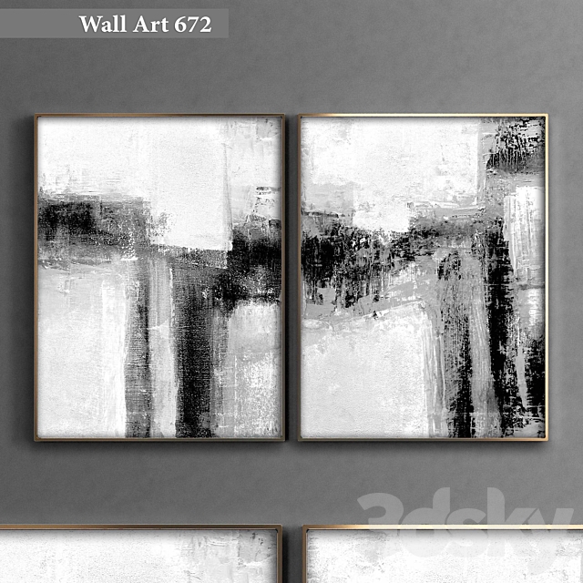 Paintings 672 3DSMax File - thumbnail 1