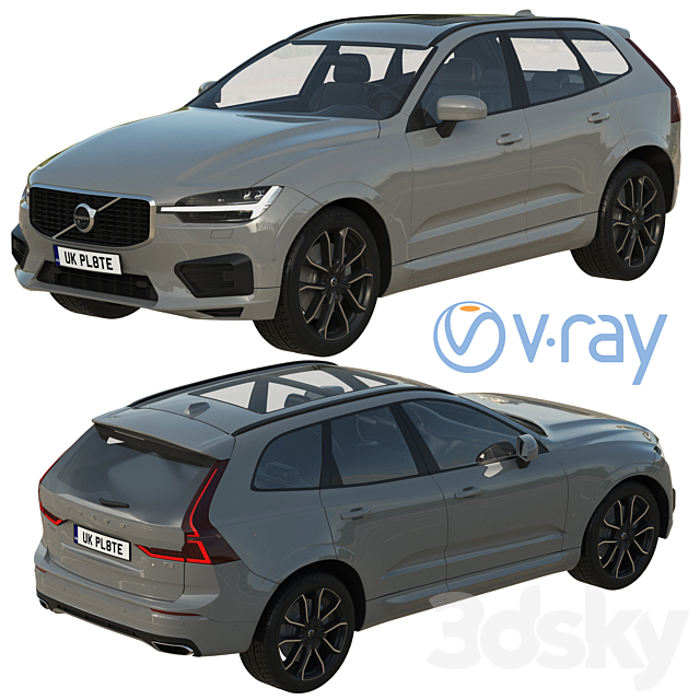 Volvo XC60 R-Design 3d