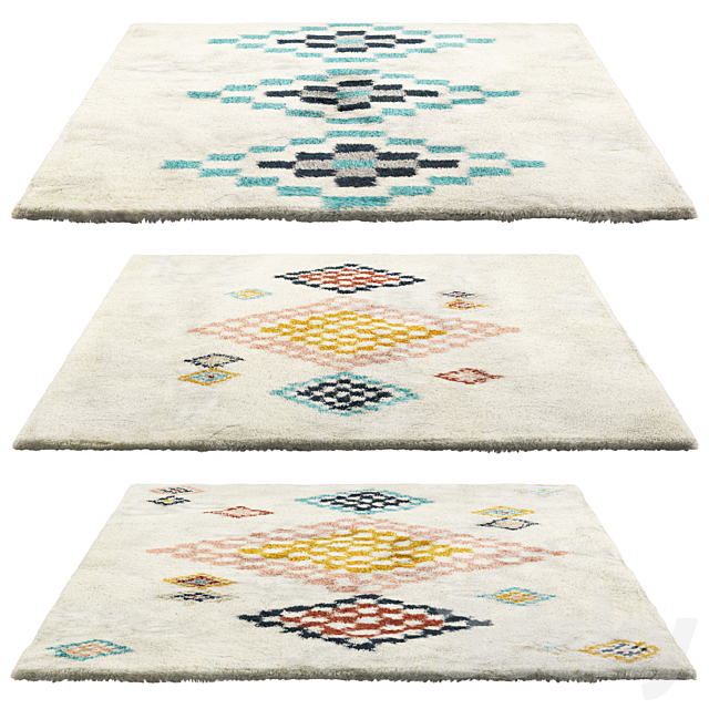 Balta Area Rug set 2 3DSMax File - thumbnail 3