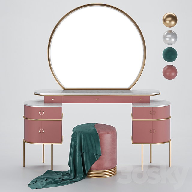 Dressing Table Idea 2020 3d