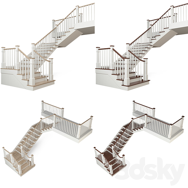 Stairs 3DSMax File - thumbnail 4