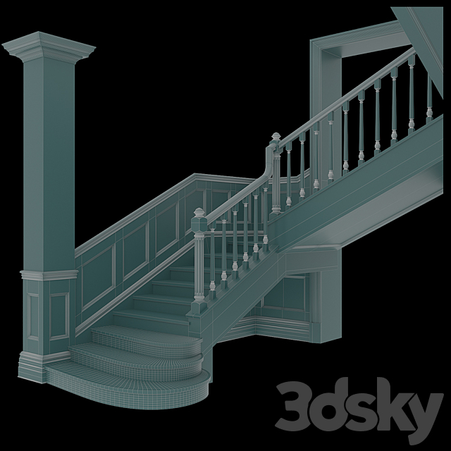 Stairs 3dsky