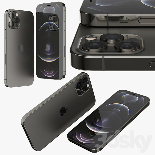 iPhone 12 pro 3dsky