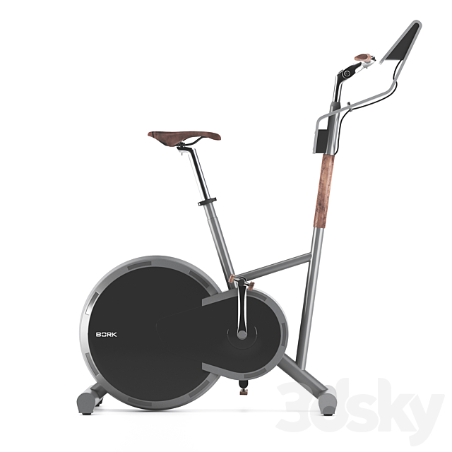 Exercise bike BORK D672 3DSMax File - thumbnail 2