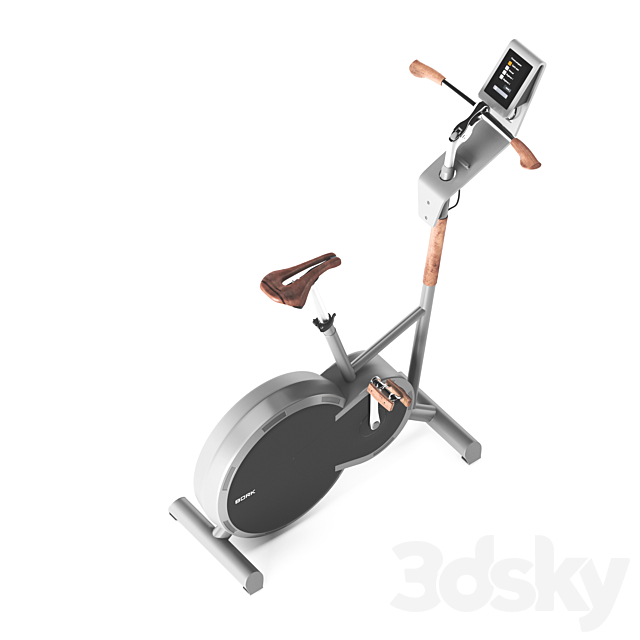 Exercise bike BORK D672 3DSMax File - thumbnail 3