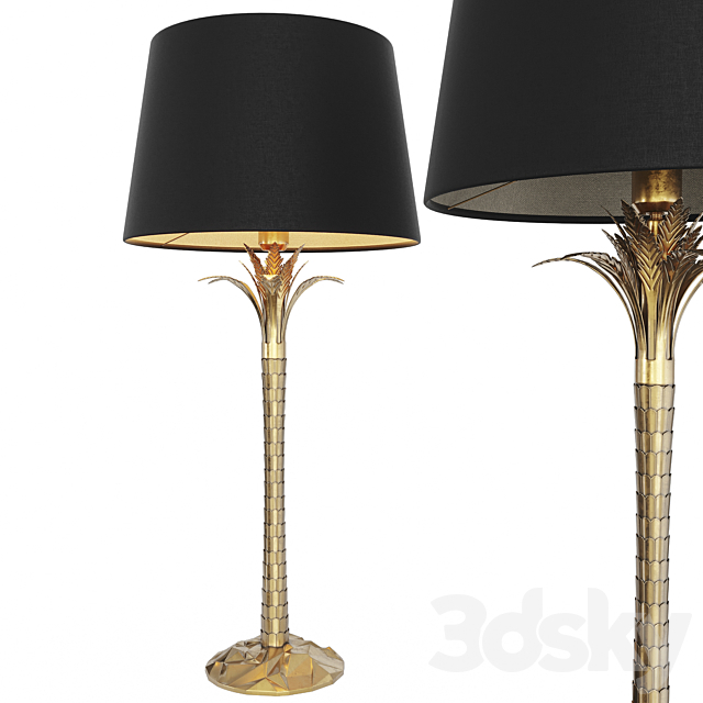 Table lamp Eichholtz 113737 Palm Harbor 3DSMax File - thumbnail 1