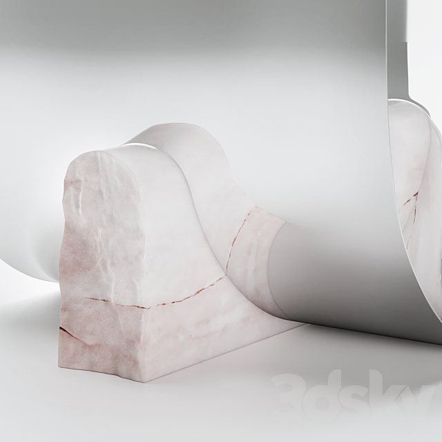 HalfHalf square coffee tables 3d